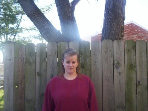 Me...UGH - Im not much for the camera....I like to take pics not be in them lol