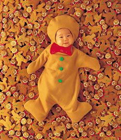 baby toy - baby in a toy costume, its like a cookie toy...