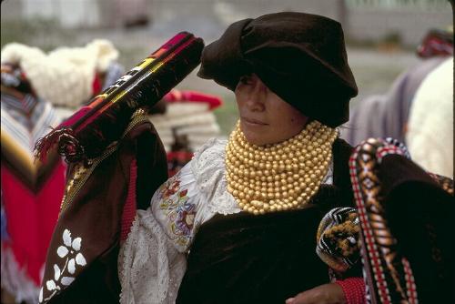 south american woman - cultural