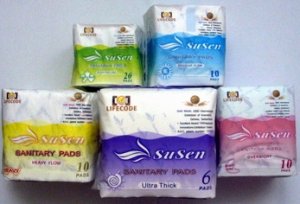 SUSEN Herbal pads - This the brand I&#039;m talking about. 
