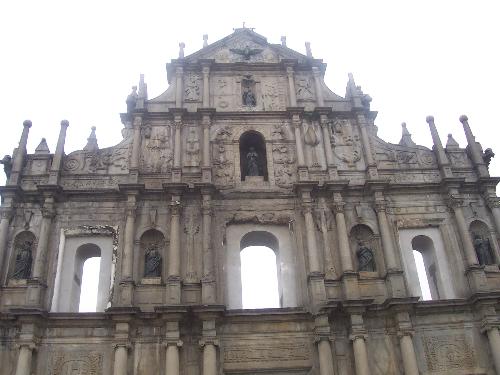 Ruins of St Paul&#039;s - ruins of st paul&#039;s is considered a landmark in macau. is it said that the church was burned some centuries ago and the facade was the only thing remaining... 