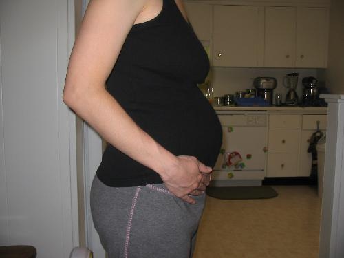 Pregnancy 20 weeks - Pregnant Belly at 20 weeks. Second pregnancy. Gender is a girl.