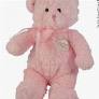 Pink stuffed bear - A pink stuffed bear that you can make to you own likeings stuff him name him and take him home.
