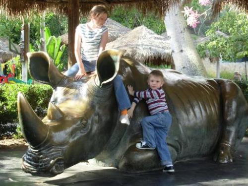 fun - kids by the rhino