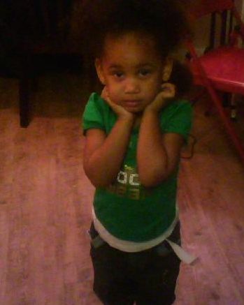 my 3 yr old - my 3 yr old on her bday