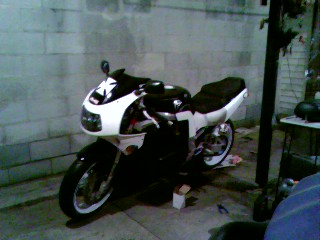 Gsxr 750 - Sweet bike to begin with, fully tricked out with all the performance mods, this is my beast.