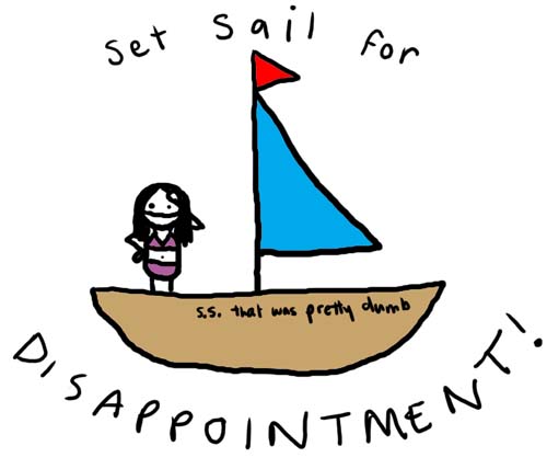 Disappointment - A Cute Doodle of Disappointment..