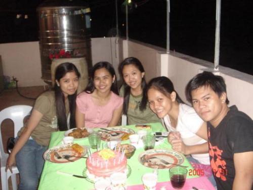 barkada pic - me and my barkada at jaque't 18th bday..