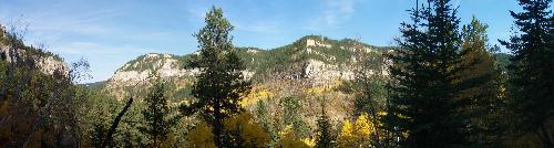 Mountains - On top of the Spearfish Canyon hiking trail. I love my camera!