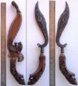 indonesia traditional weapon - twin kujang traditional weapon