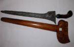 indonesia traditional weapon - keris tanpa lekuk buatan tangan