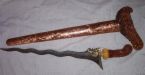 indonesia traditional weapon - keris pusaka leluhur