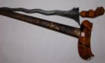 indonesia traditional weapon - keris lekuk tiga