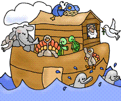 How would you like to be among those who floated a - Noah had 2 of every kind of animal..Would you have like to stay there?