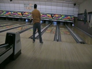 Bowling - Me follow-thru bowling