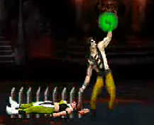 Shang tsung fatality in MK3 - Shang tsung fatality in MK3