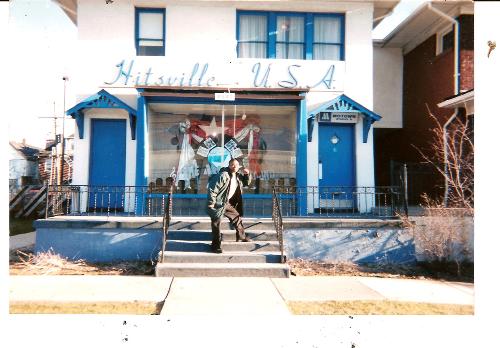 Me at Motown - This is me at Hitsville in Detroit, Michigan.  Hitsville is the original location for Motown Records.