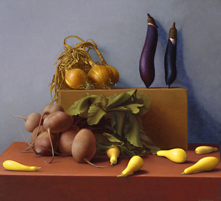 food - this is a painting original of fruits and vegetables