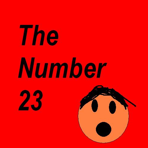 The number 23 - Just something that I threw together while bored at home