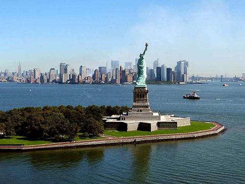 New York Harbor - Statue Of Liberty