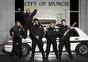 The city of Muncie - My hometown, featuring the stars of Armed and Famous in front of City Hall.