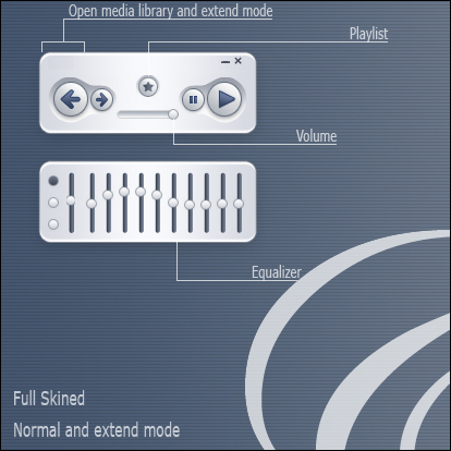 Winamp Skin - Inspiratse winamp skin by metalife