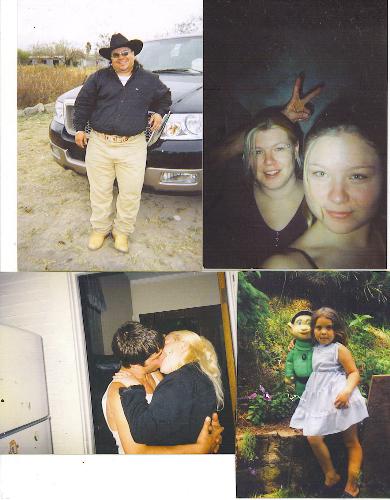 Family - KarRons Daddy in Mexico (top left) Amanda & her mommy (top right) Amandaz Mommy & daddy'z wedding night (bottom left) KarRonz baby sis look`n` beautiful in Canada (bottom right)