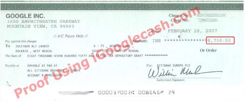 earn with google - payment proof