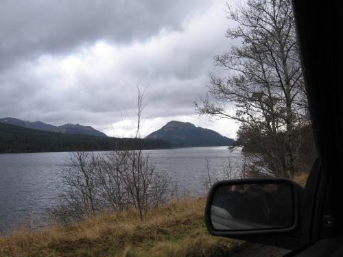 Scottish lochs - A dull day over the loch