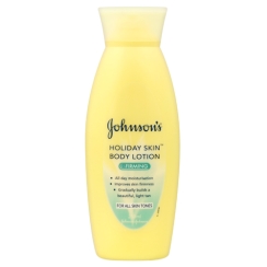 Johnsons Holiday skin - You can now gradually build a light tan, ther&#039;s also one you can use at night.