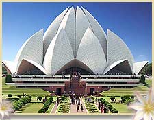 Lotus temple - Lotus Temple in Delhi, India.
