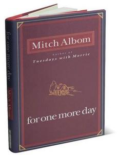 for one more day - for one more day by mitch albom  hardbound copy photo