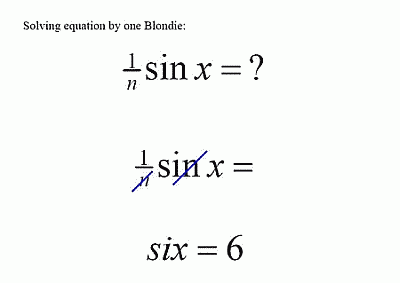 genius - how did she know how to solve this equation? is it too difficult for me to the answer in an integer..how genius she is..