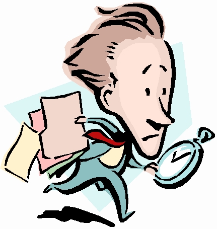 running late - Running late for an important scedual
