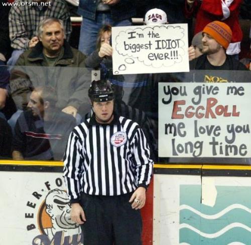 ref - fans in our city's arena