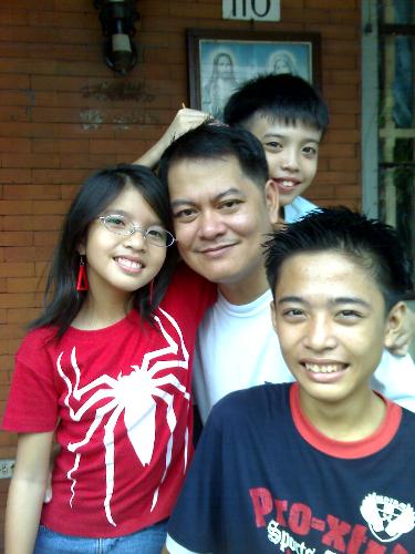 me & the kids - well, me & the kids...