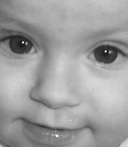 My daughter's Baby Face - This is a picture I took a few months ago of my daugter's face.