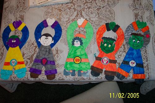 Crafts - I home school and this is one of many crafts the children and I have done. We have alot of fun doing these simple things.