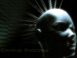Scared in the Dark - An digital image of mental state of scare in the dark