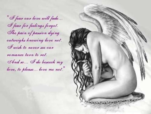 Naked Angel - Angel showing her emotions