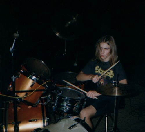 vitek 1st concert of decapitated - vitek on drums... decapitated