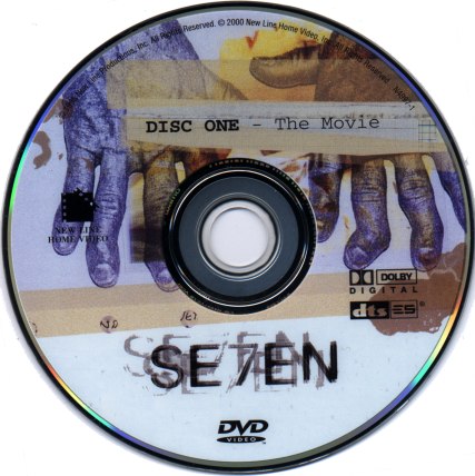 New Se7en DVD - The re-release of the Se7en DVD with two discs; one with the movie, one with bonus footage.