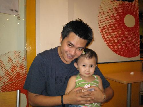 tito vinz and thea - at dunkin donuts