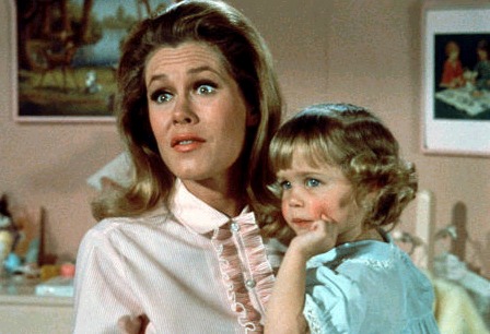Mother and Daughter - Image of Sam and Tabitha from the tv show Bewitched