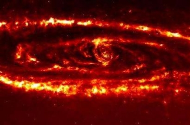 ANDROMEDA SPIRAL GALAXY - This is a photo of the Andromeda spiral Galaxy taken by the Hubble Telescope.