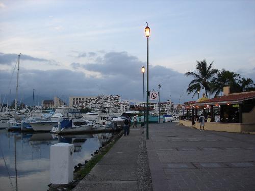 Mexico - the marina in puerto vallarta maexic