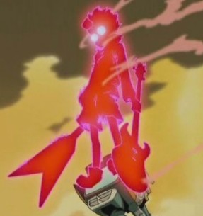 Fooly Cooly - This is when the pirate king is absorbed by Naota