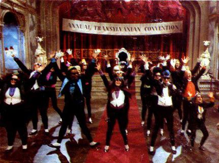 Time Warp - The scene from the movie The Rocky Horror Picture Show