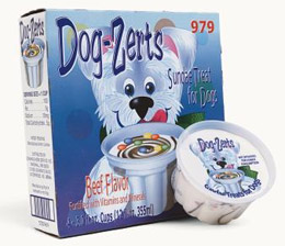Dog-Zerts from Schwans - frozen treats for pooch