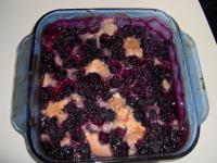 Pudding - Home made Blackberry Pudding